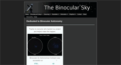 Desktop Screenshot of binocularsky.com